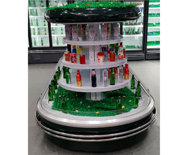 圓形環島風幕柜