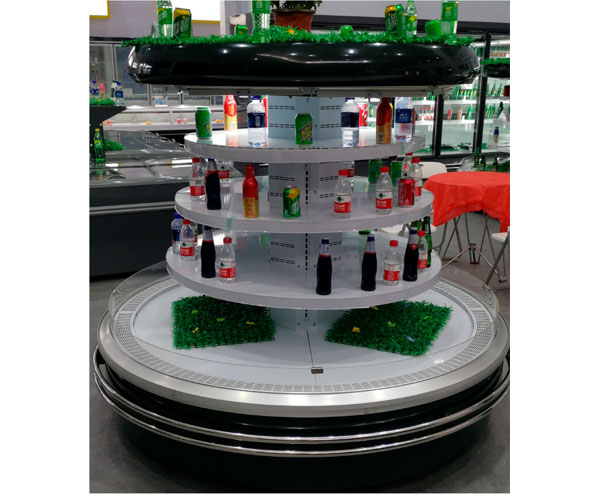 圓形環島風幕柜